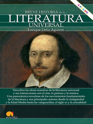 cover image of Breve historia de la literatura universal